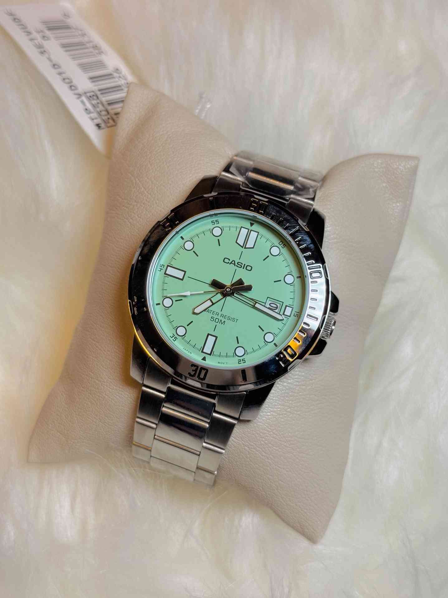 Casio Enticer MTP-VD01D-3E1VUDF Tiffany Blue Dial Men's Watch